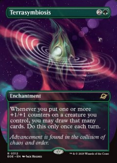 Terrasymbiosis Edge of Eternities Surreal Space Cards